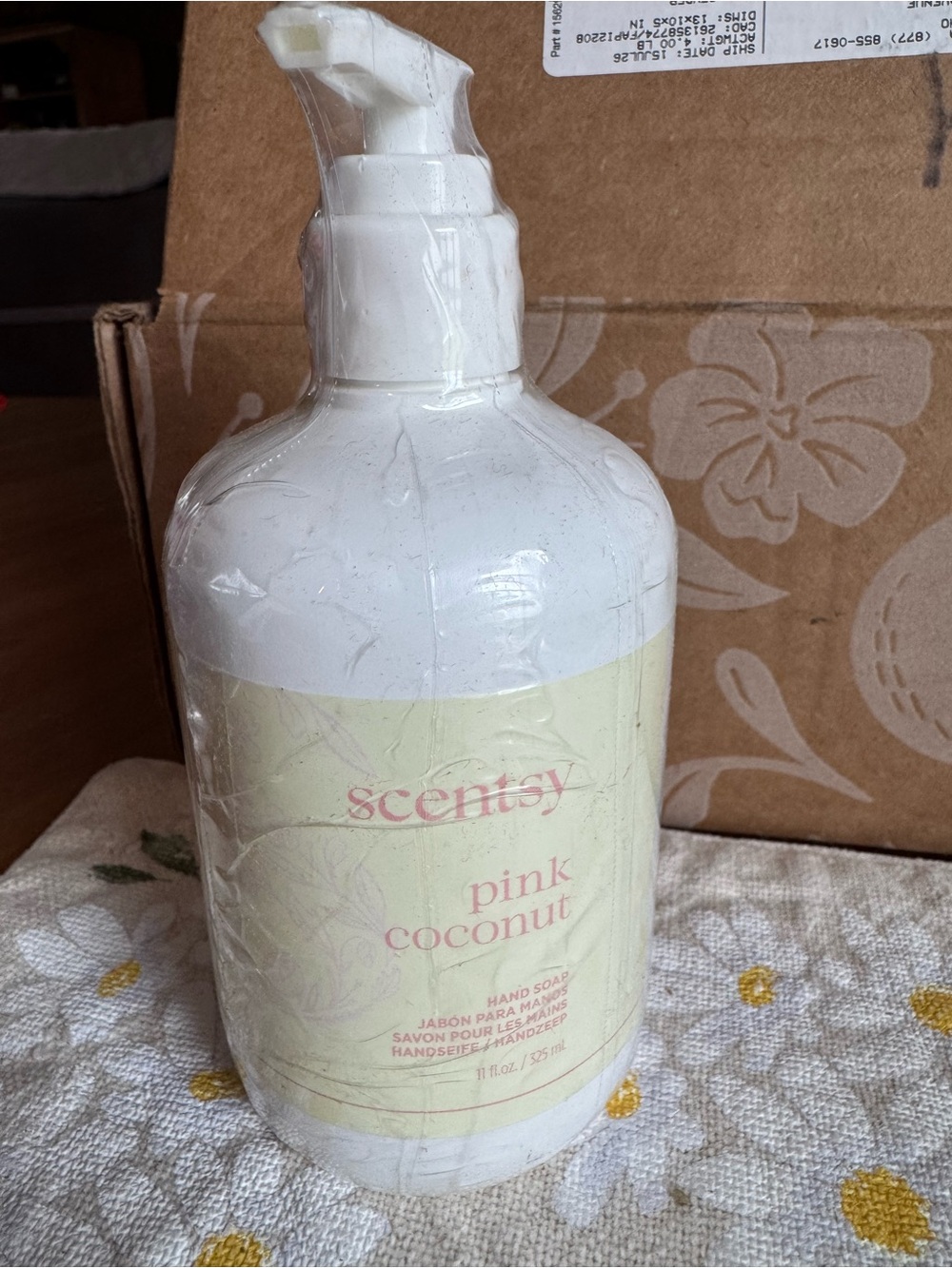 Scentsy Pink Coconut Hand Soap